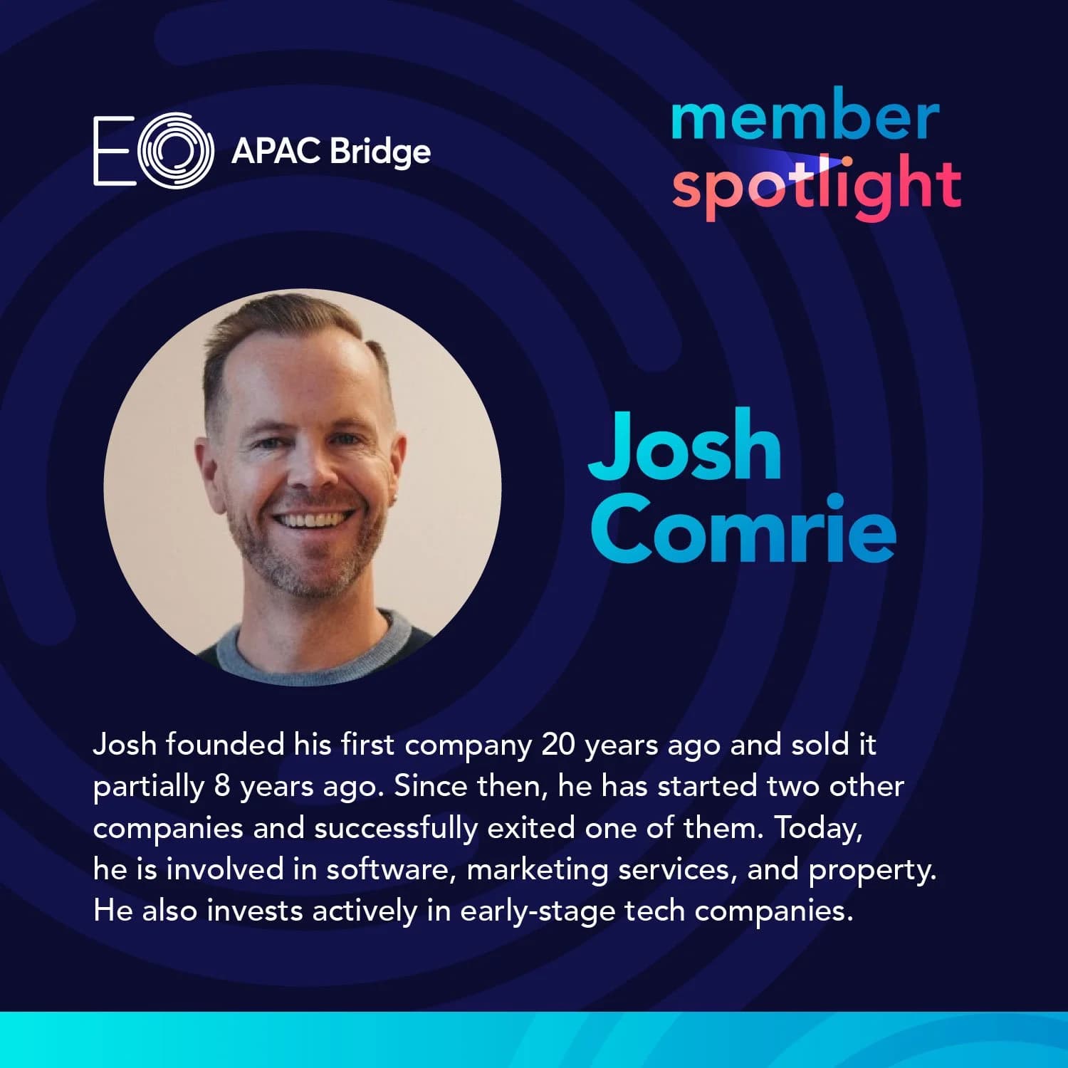Member Spotlight: Josh Comrie